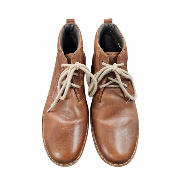 Pikolinos Men\'s Brown Leather Lace Up Chukka Ankle Boots Size EU 43 US 9.5 main image 8